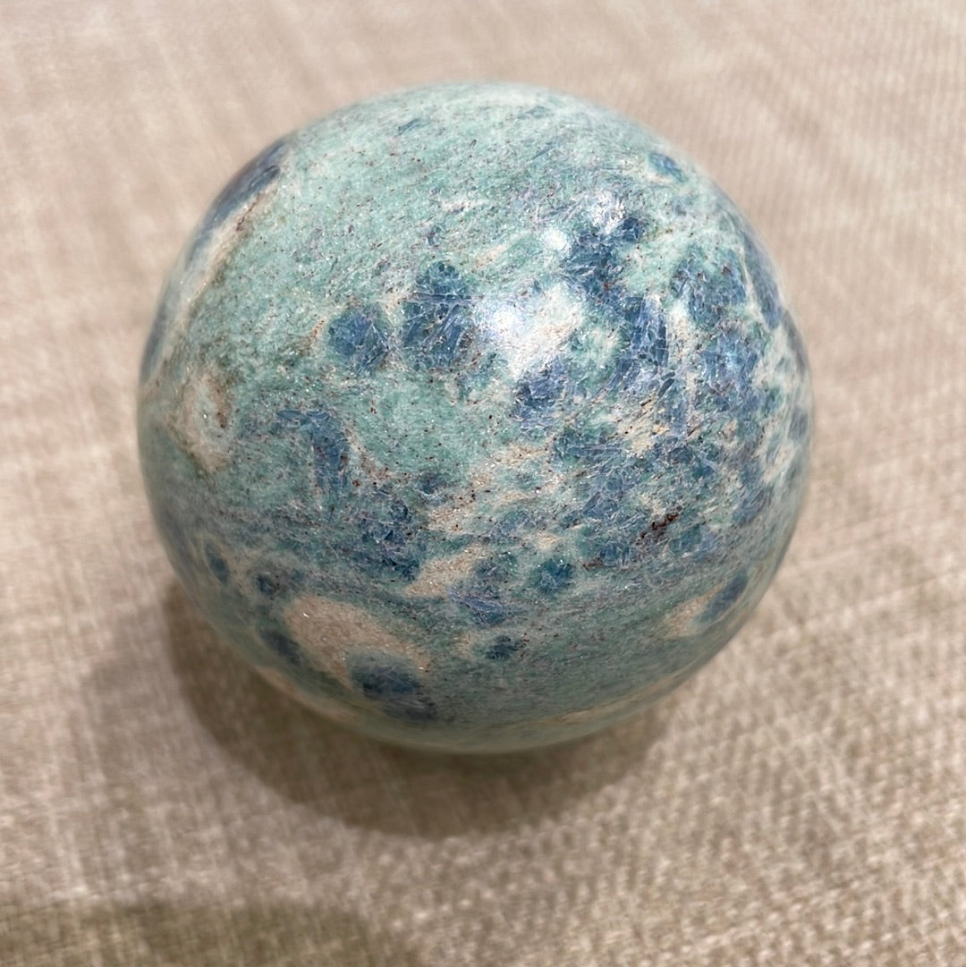 Ruby in Fuchsite Sphere