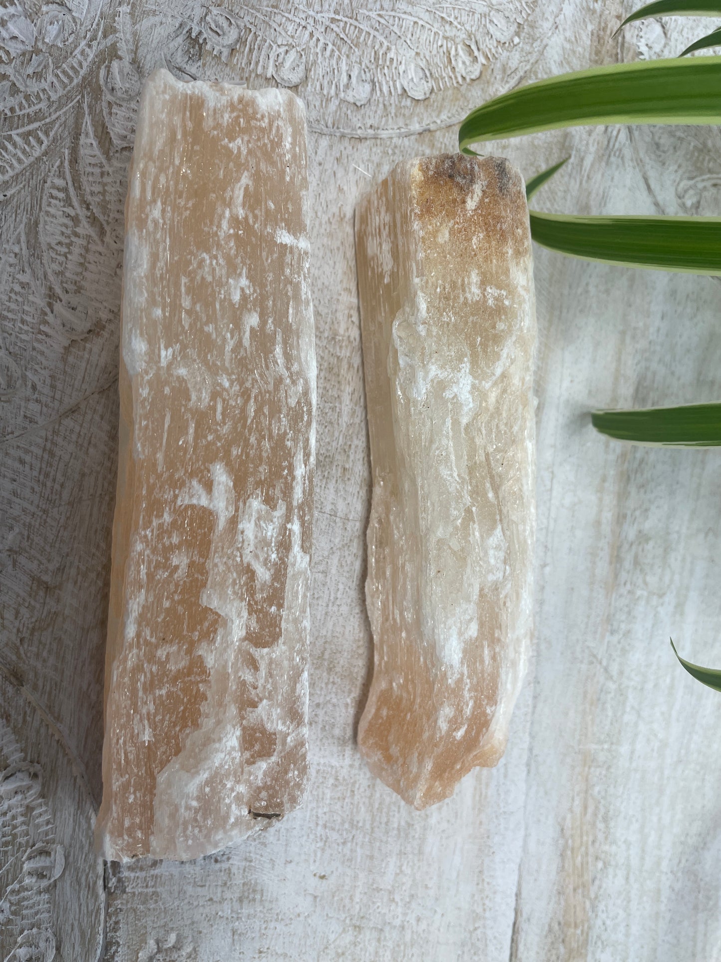 Peach Selenite
