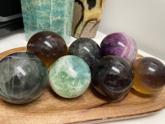 Fluorite Sphere