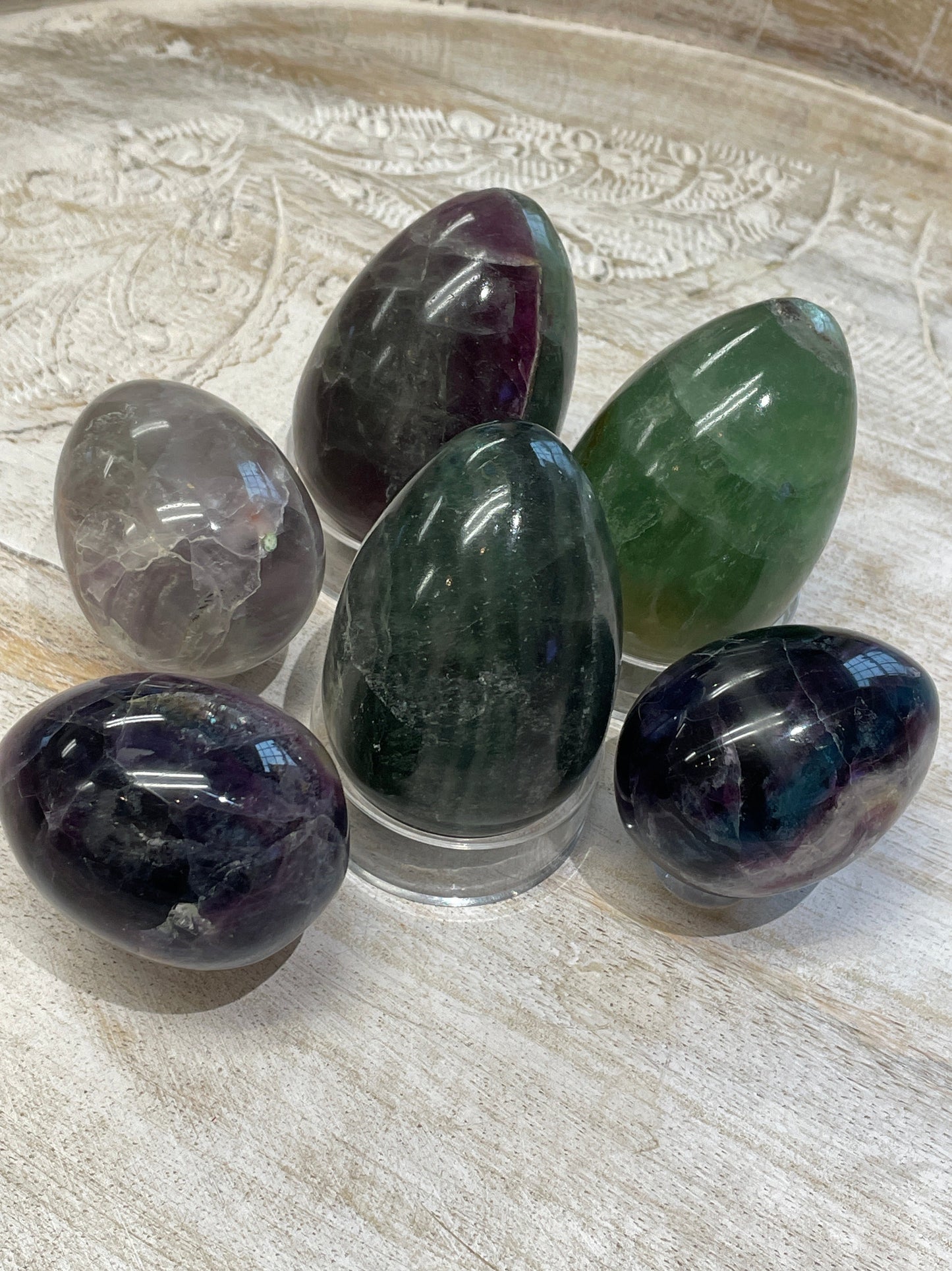 Fluorite Eggs