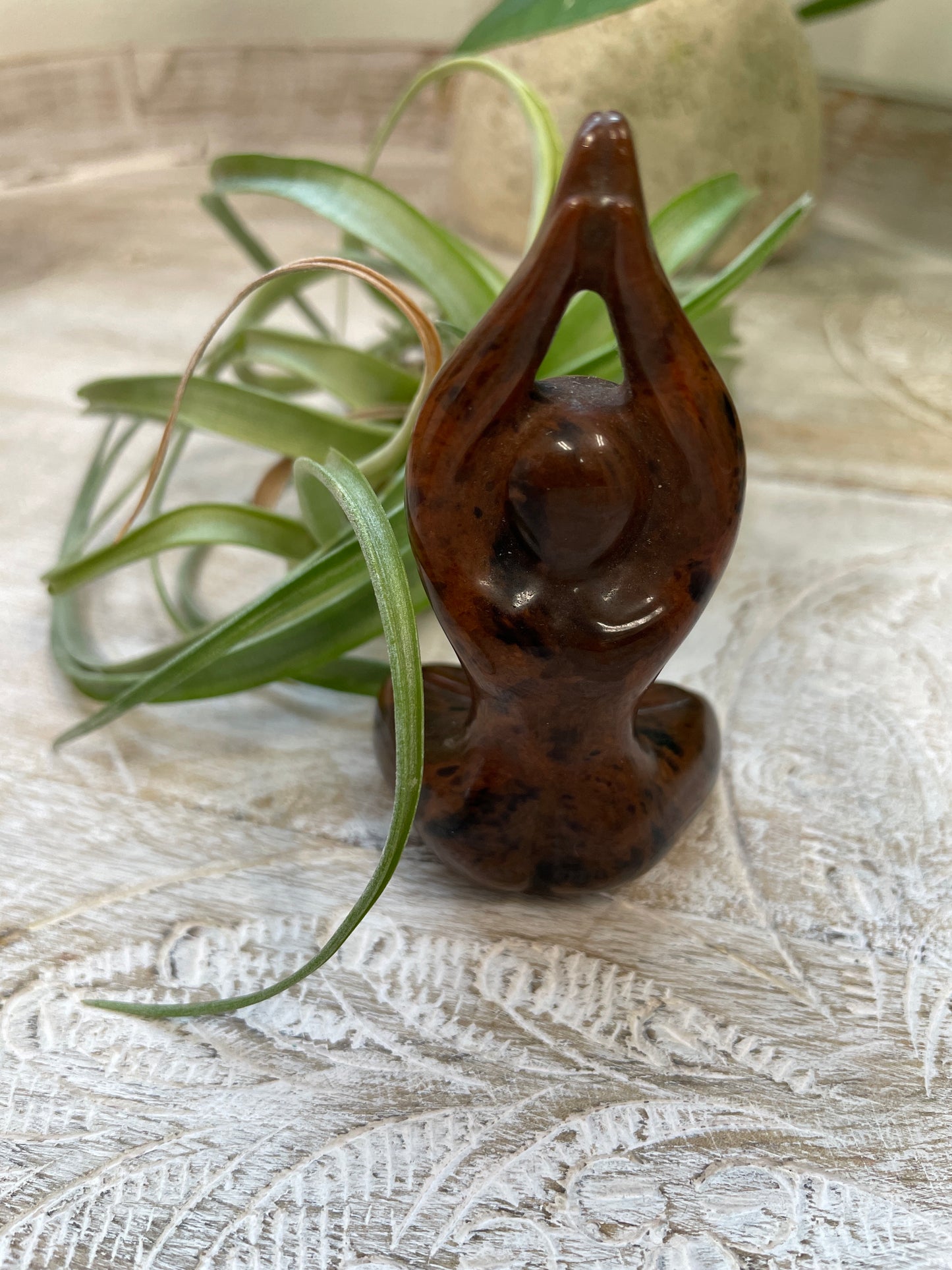 Mahogany Obsidian Goddess