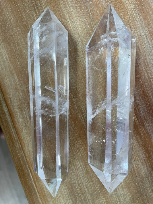 Clear Quartz Double Terminated Point