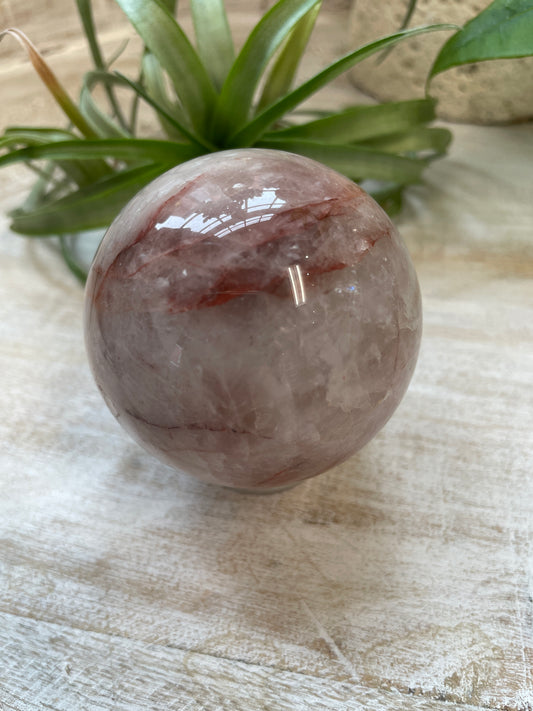 Fire Quartz Sphere