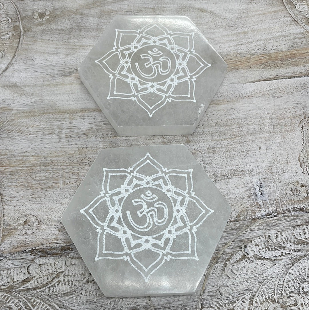 Selenite Charging Plate