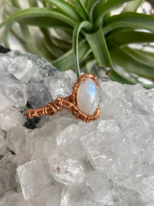 Moonstone Ring