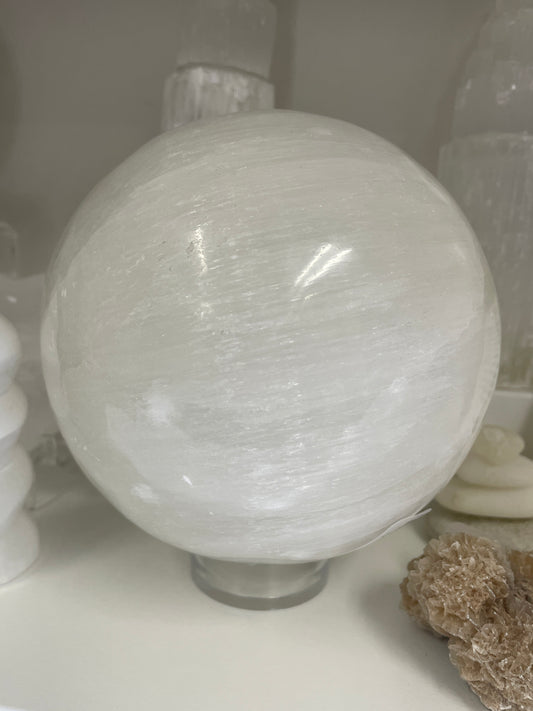 Selenite Sphere