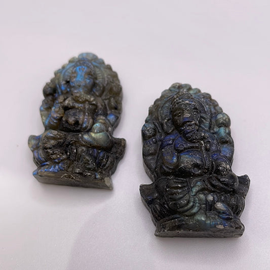 Labradorite Ganesh
