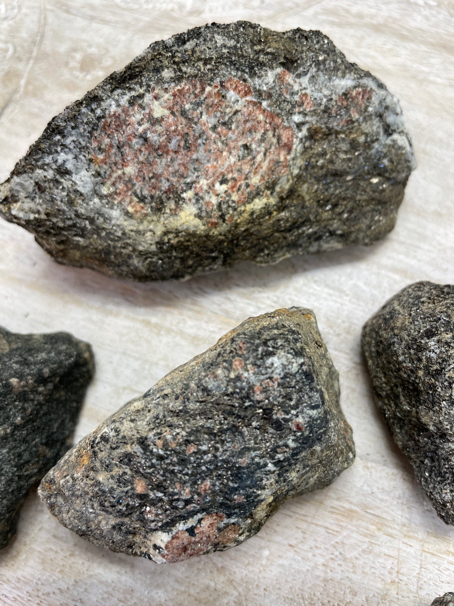 Raw Garnet in Matrix