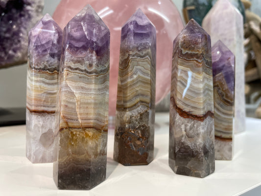 Amethyst & Agate Towers