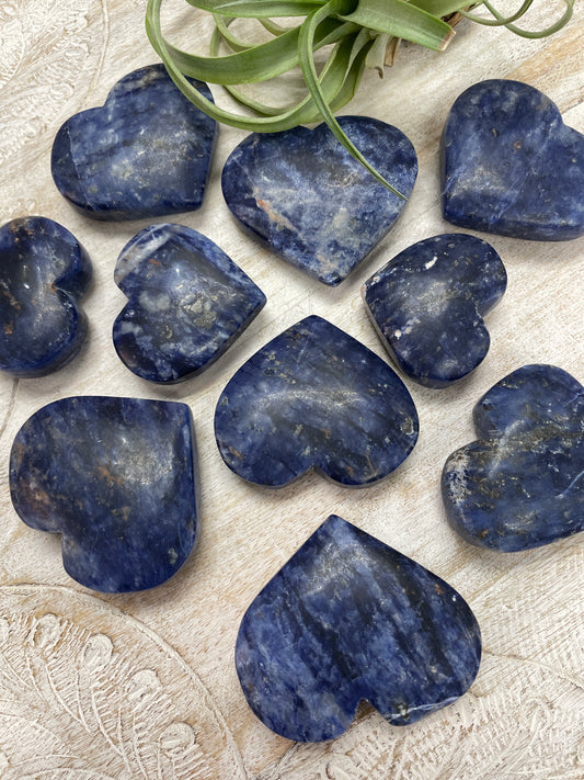 Sodalite Heart