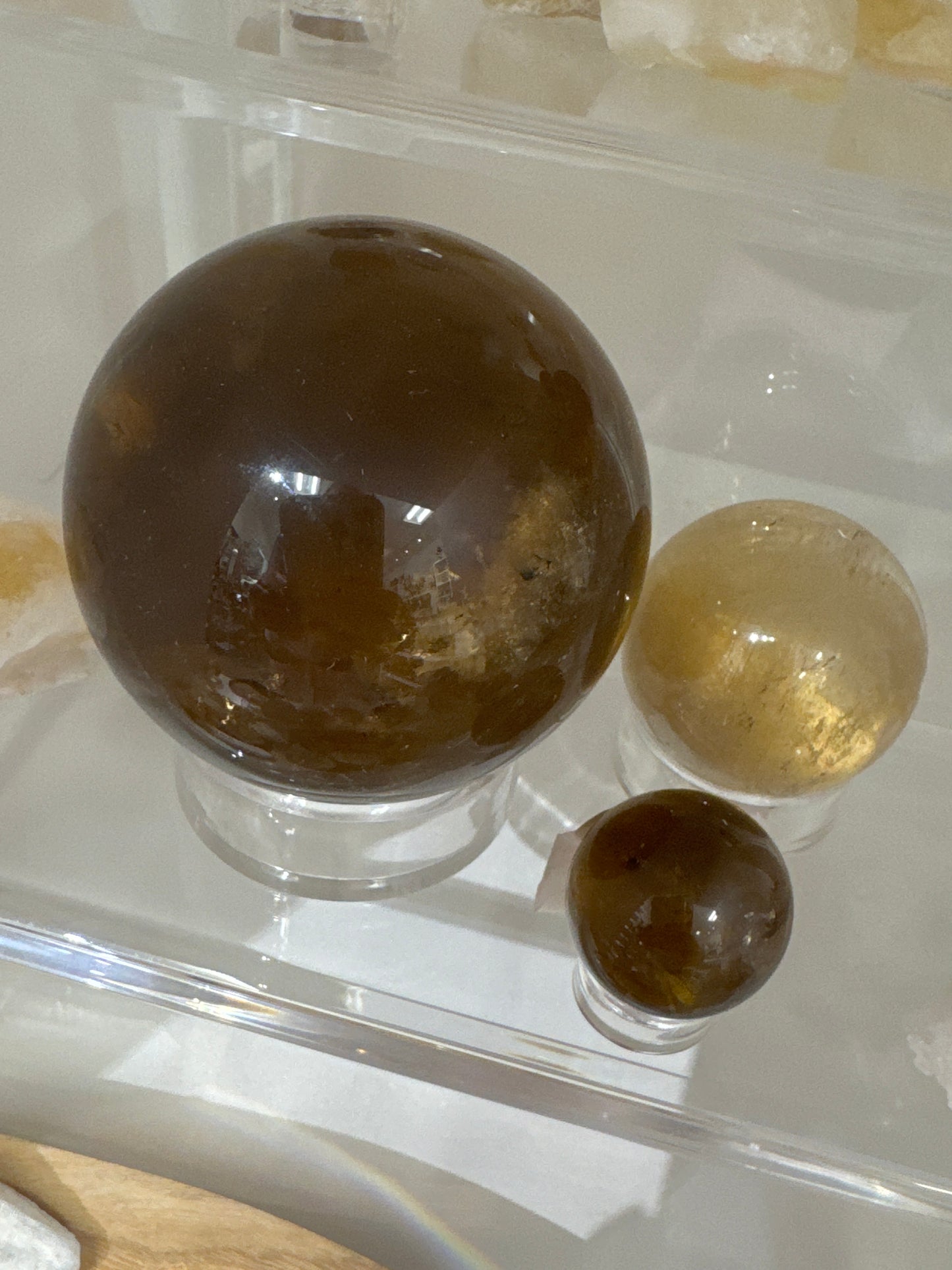 Smoky Citrine Sphere