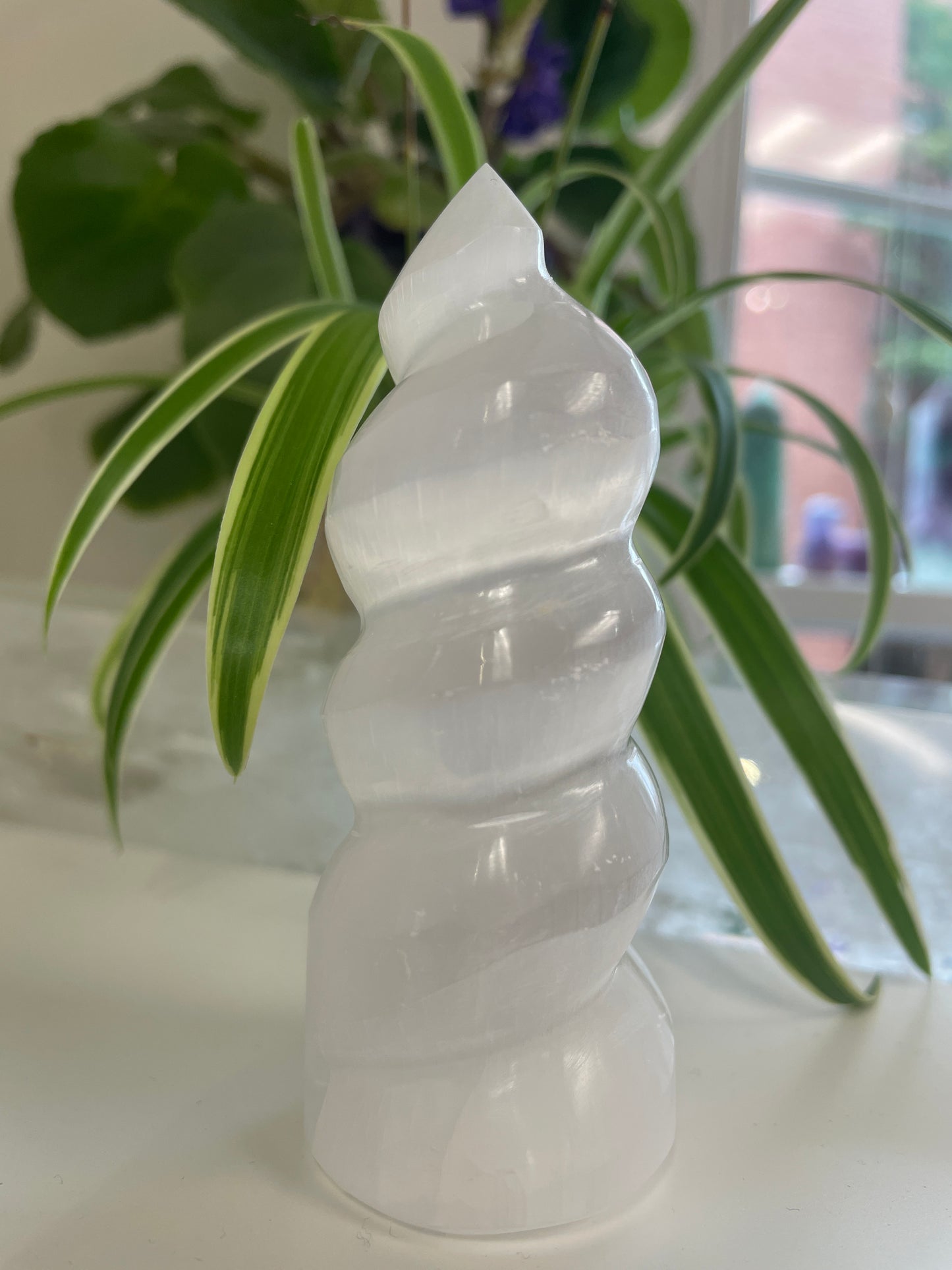 Selenite Spiral Tower