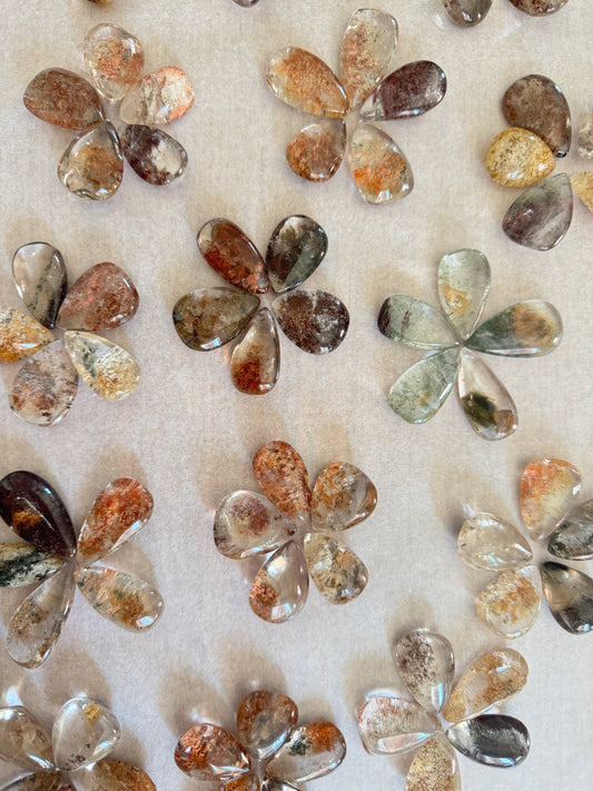 Garden Quartz Teardrops