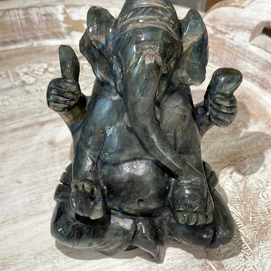 Labadorite Ganesha