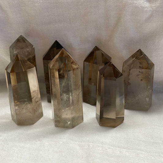 Smoky Quartz Tower