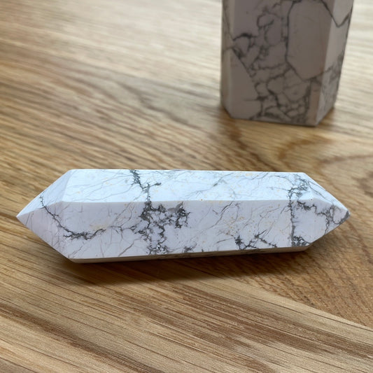 Howlite Double Terminated Point
